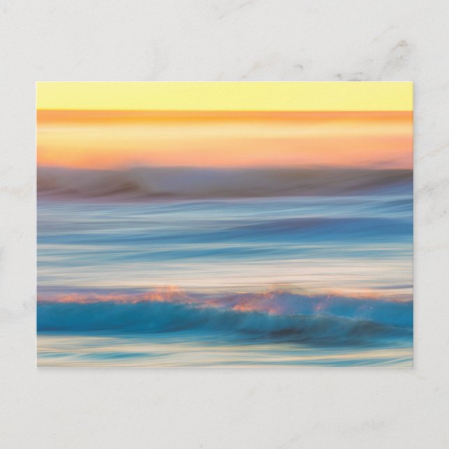 Carte Postale Coucher de soleil et océan | Parc d'État de Cape D (Devant)