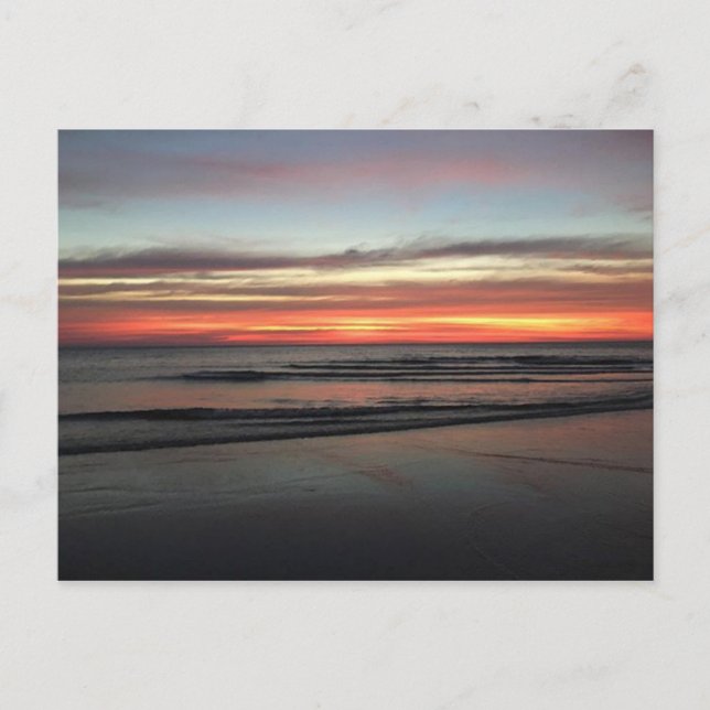 Carte Postale Coucher de soleil Extraordinaire (Devant)
