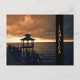 Carte Postale Coucher de soleil jamaïcain