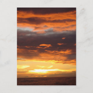 Carte Postale Coucher de soleil Lahaina Maui Hawaii