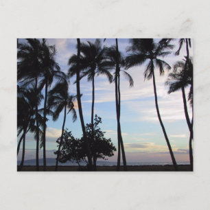 Carte Postale Coucher de soleil Maui 1