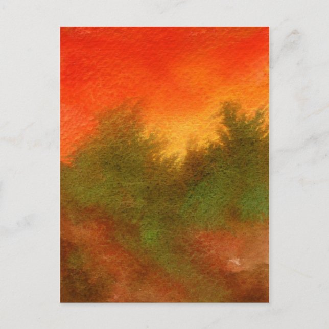 Carte postale "Coucher de soleil momaliste" (Devant)