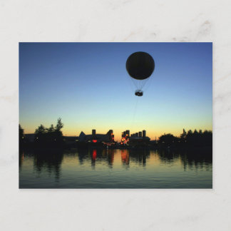 Carte Postale Coucher de soleil sur ballon