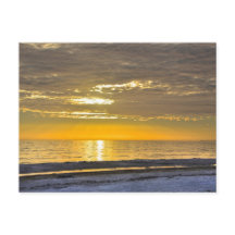 Coucher de soleil sur Fort Myers Beach, Floride