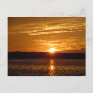 Carte Postale Coucher de soleil sur Hilton