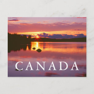 Carte Postale Coucher de soleil sur la baie Alexander
