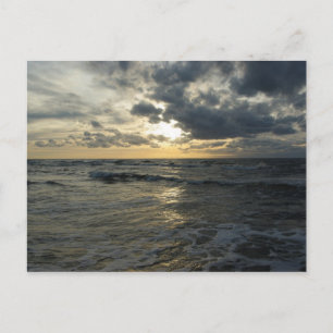 Carte postale Coucher de soleil sur la mer