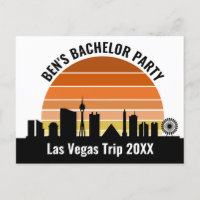 Coucher de soleil sur le Strip de Las Vegas, vacan