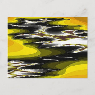 CARTE POSTALE COUCHER DE SOLEIL SUR L'EAU