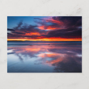 Carte Postale Coucher de soleil sur les îles Anglo-Normandes, CA