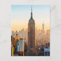 Coucher de soleil sur New York