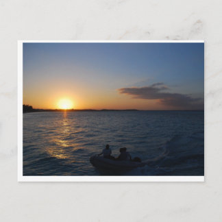 Carte Postale Coucher de soleil sur Turks and Caicos
