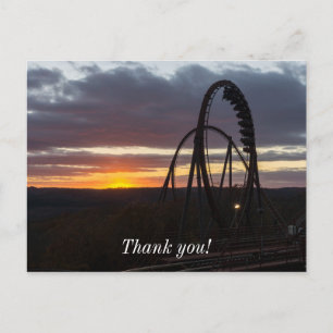 Carte Postale Coucher de soleil Wildfire