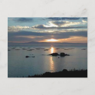 Carte Postale Coucher du soleil