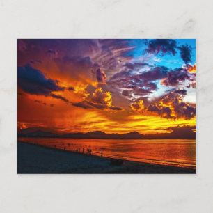 Carte Postale Coucher du soleil