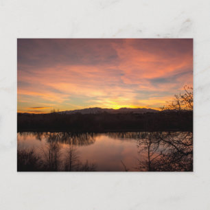 Carte Postale Coucher du soleil à Highland Glen