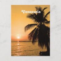 Coucher du soleil au Venezuela
