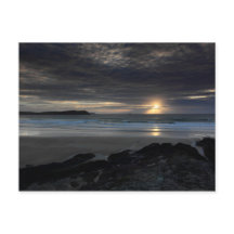 Coucher le soleil sur Polzeath