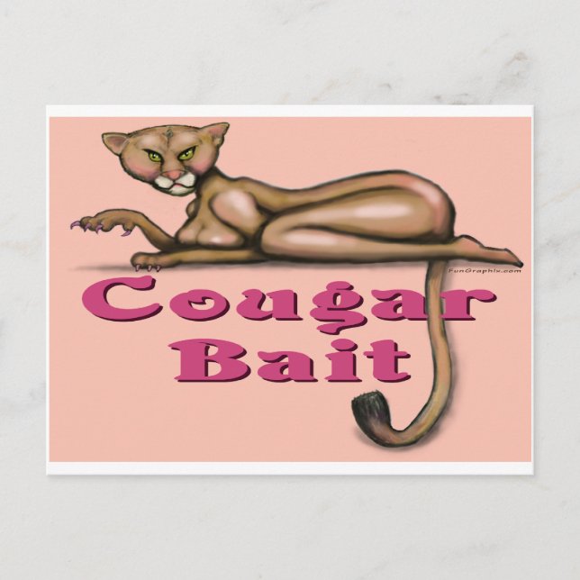 Carte Postale Cougar Bait (Devant)