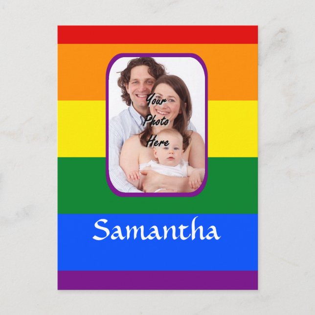 Carte Postale Couleur arc-en-ciel (Devant)