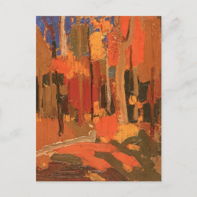 Carte Postale Couleur d'automne par Tom Thomson (Devant)