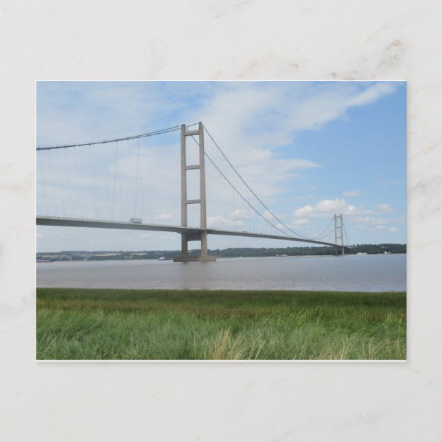 Carte postale couleur Humber Bridge 2018 (Devant)