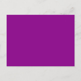 Carte Postale couleur magenta foncé