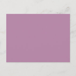 Carte Postale couleur mauve