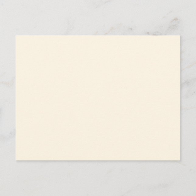 Carte Postale Couleur minimale vierge  (Devant)