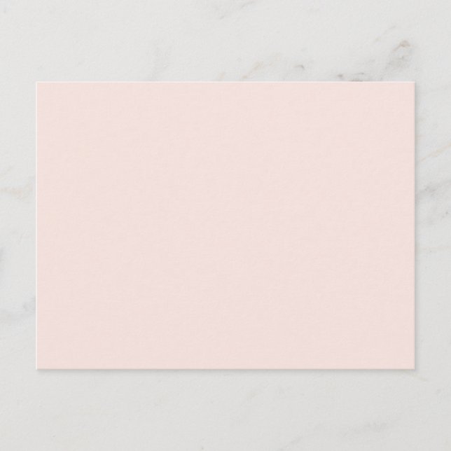 Carte Postale Couleur minimale vierge (Devant)