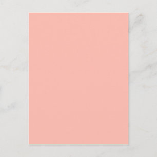 Carte Postale Couleur Peach Light Uniquement Rien D'Autre Que Le
