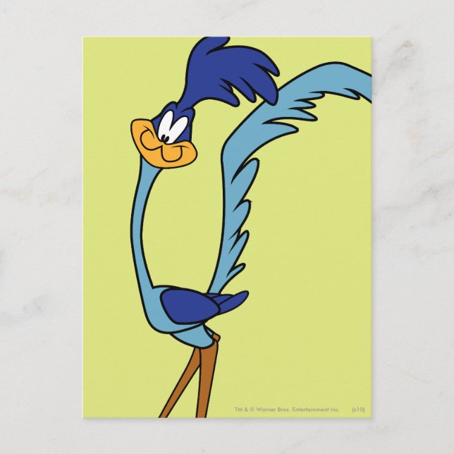 Carte Postale Couleur ROAD RUNNER™ (Devant)