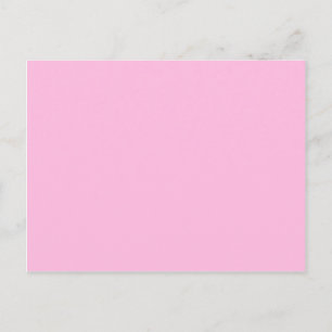 Carte Postale Couleur rose