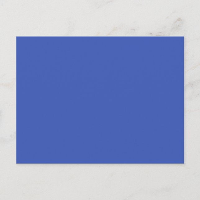 Carte Postale COULEUR SEULEMENT - bleu (Devant)