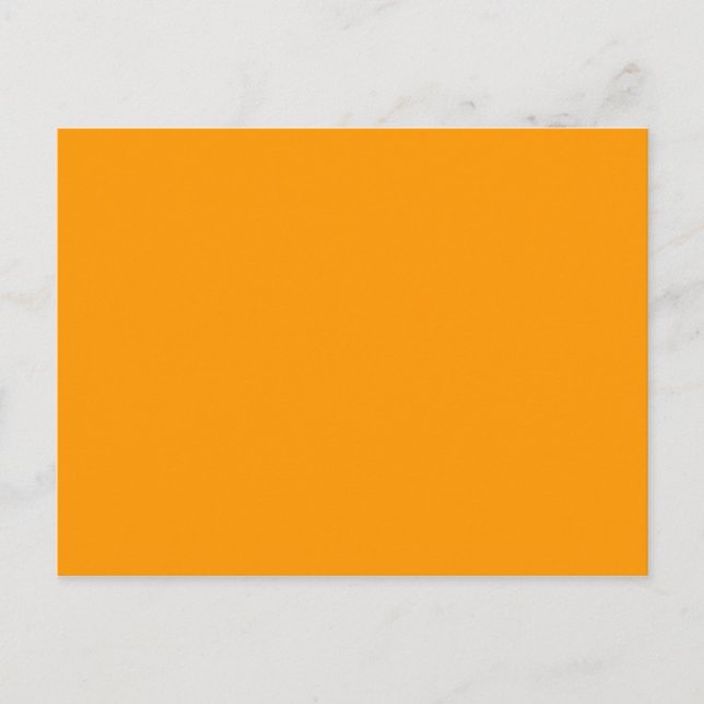 Carte Postale COULEUR SEULEMENT - orange (Devant)