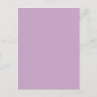 Carte Postale Couleur solide Lilac