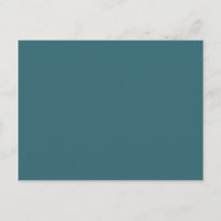 Couleur solide Peacock Blue (Turquoise foncé ou Aq