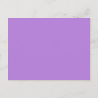 Carte Postale Couleur solide violet lavande