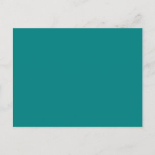 Carte Postale couleur turquoise