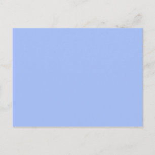 Carte Postale COULEUR UNIE - bleu clair