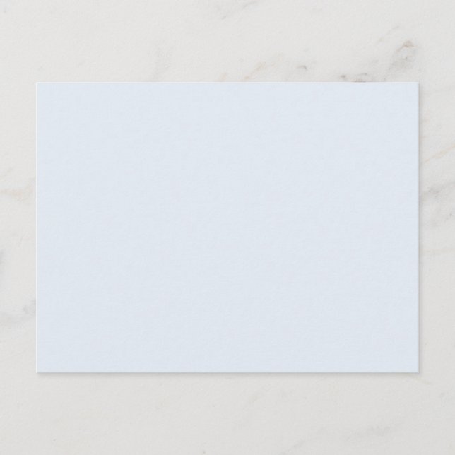 Carte Postale Couleur vide minimal  (Devant)