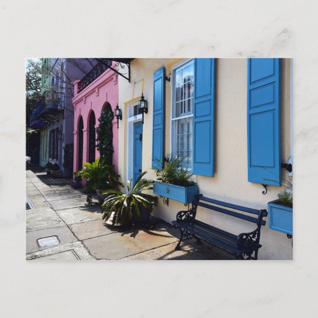 Carte Postale Couleurs arc-en-ciel en Caroline du Sud (Devant)