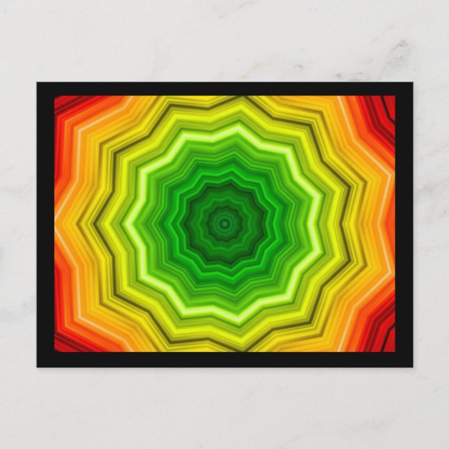 Carte Postale Couleurs de la vie (Devant)