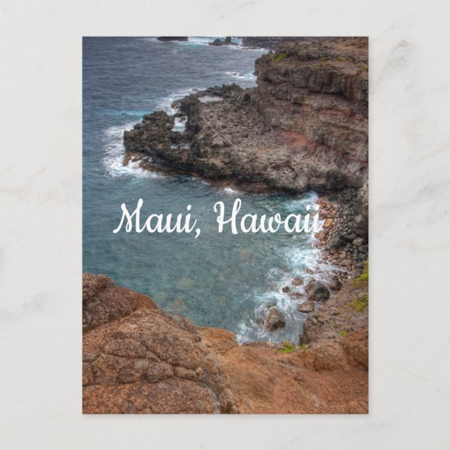 Carte Postale Couleurs de Maui, Hawaï (Devant)