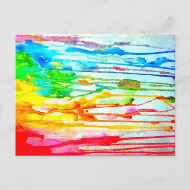 Carte Postale Couleurs de vie (Devant)