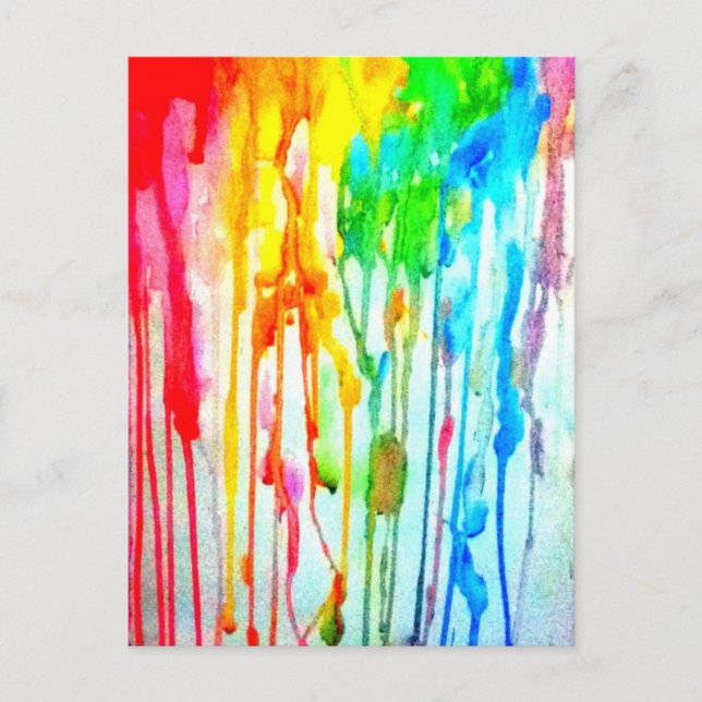 Carte Postale Couleurs de vie (Devant)