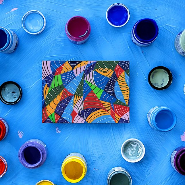 Carte postale Couleurs d'été (Créateur téléchargé)