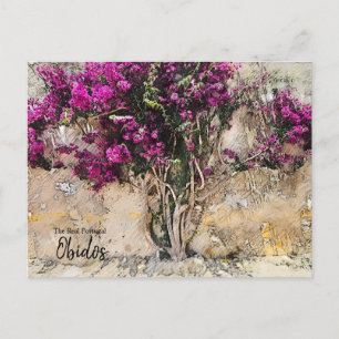 Carte Postale Couleurs d'Óbidos Portugal 