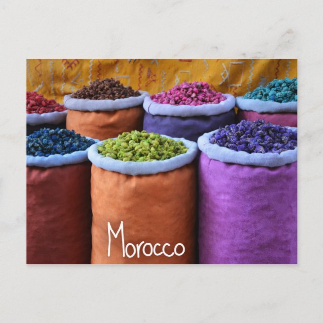 Carte Postale Couleurs du Maroc (Devant)