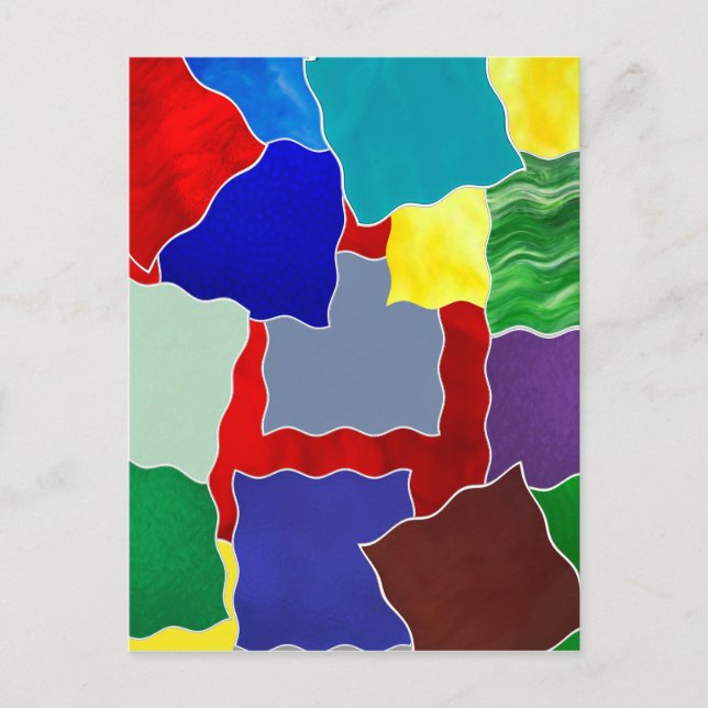 Carte Postale Couleurs et nuances (Devant)